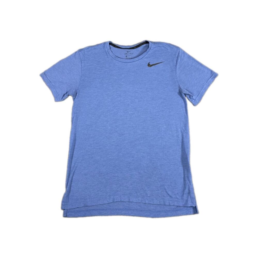 Nike Shirt Men's Size S Dri-FIT Short Sleeve Blue Athletic Top Running Gym C16